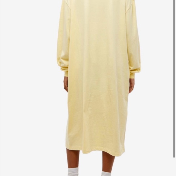 Essentials Coral Crewneck Tshirt Dress - Picture 6 of 7